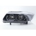 BMW E90 05-12 Black Projector Headlamp w Crystal Bar V2